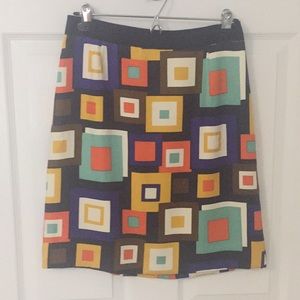 Geometric Kate spade skirt